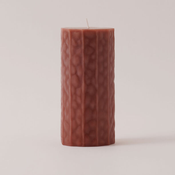 هومز شمعة من شمع الصويا 7*15سم، بني image number 0