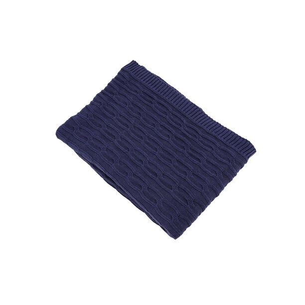  100% Cotton Knitted Throw image number 1