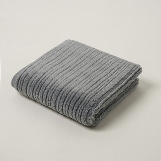 Boutique Blanche jacquard cotton hand towel, blue, 100*50cm