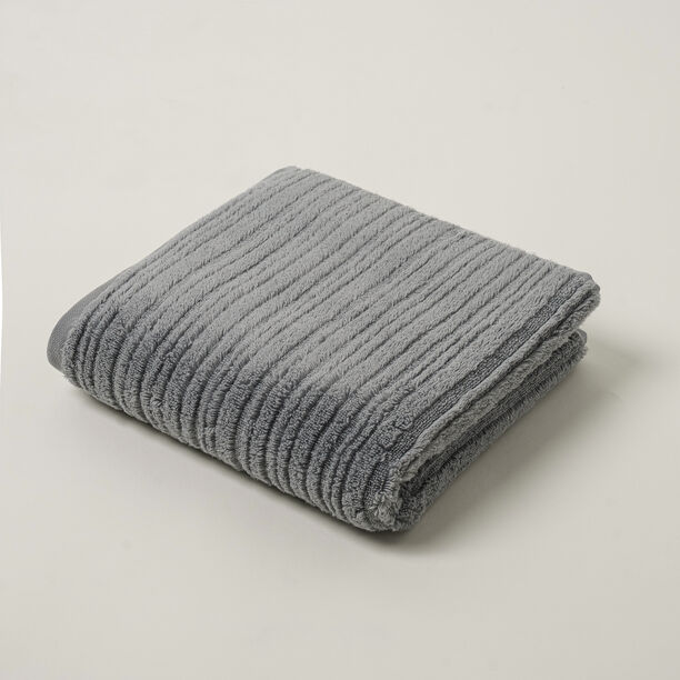 Boutique Blanche jacquard cotton hand towel, blue, 100*50cm image number 4