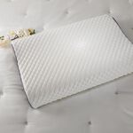 Cottage Contour Memory Foam Pillow With Cooling Jacquard image number 2