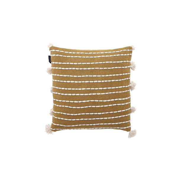 Cottage Jute Cotton Cushion 50 * 50 cm Mustard image number 2