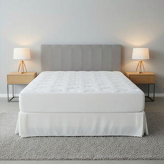 Boutique Blanche Waterproof Cotton Rich Mattress Protector Super King 200*200+35Cm