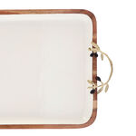 Serving Tray Gold & Black Olive image number 2