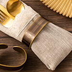 LA MESA 2 PCS NAPKIN RINGS SET 7x4x2CM image number 0