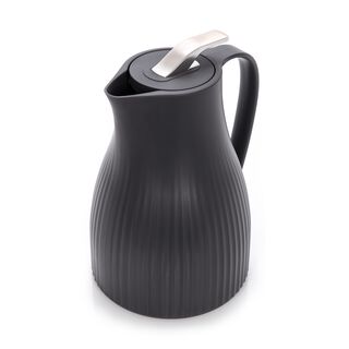 Dallety Plastic Vacuum Flask Bear Dark Grey 1L