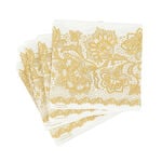 Ambiente Serving Paper Napkins Gloria Design Gold Color image number 1