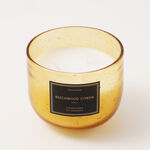 هومز شمعة معطرة بعطر بيش وود سترون في كوب زجاجي 320 جم image number 1
