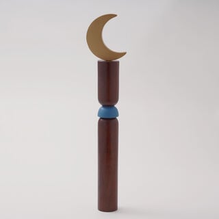 Homez Qamar Al Layl Collection Home Accent, Matt Gold, 52*7 Cm