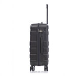 Travel Vision Abs Wheeled Suitcase, Dark Grey, 24 Inch, 44*25.5*66.5 Cm image number 2