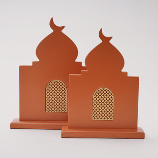 Homez Qamar Collection Decoration Item, Beige, 25*6*29.5 Cm