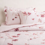Boutique Blanche Microfiber Blossom 6pc Comforter Set Queen/Full 200*240cm image number 1