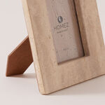 Homez travertine photo frame 23*18*3cm, beige image number 2