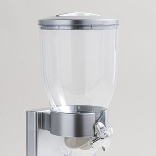 Alberto plastic single cereal dispenser, silver 3500ml