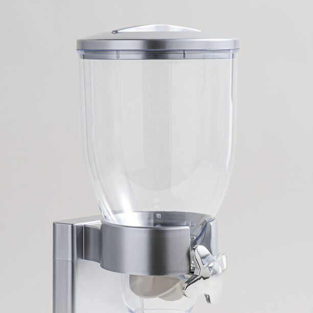 Alberto plastic single cereal dispenser, silver 3500ml image number 1