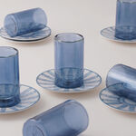 Dallaty 12Pcs Glass Tea Set image number 1