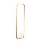 Homez bamboo wall mirror 130*33*3.5 cm image number 0
