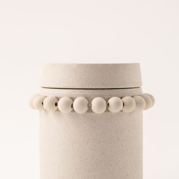 Selah off white stoneware decorative piece image number 2