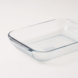Anchor hocking clear glass baking dish 3.78ltr