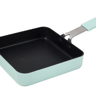 Square Frypan with Silicone Handle