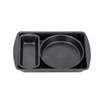 3Pcs Non Stick Baking Set image number 1