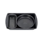 Betty crocker non stick baking molds set 3 pcs image number 1