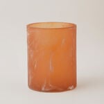 Homez clear polyresin waste bin, brown20.3*20.3*25.4cm image number 0