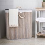 Bamboo Hamper Grey image number 3