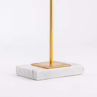Home accent with marble base