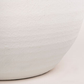 Homez off white ceramic vase 33*33*31.5 cm