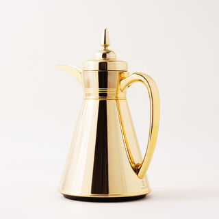 Dallaty 2Pieces Steel Thermos Set, Gold