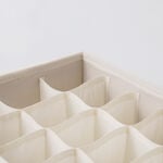 Homez Polyester Clothes Organizer, 18 Grid Beige 59.5*20.5*19Cm image number 2