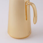 Dallaty Plastic Vacuum Flask With Acrylic Handle, Gold 1L image number 2