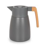 دلة ستيل لون رمادي سعة 1.5 لتر من دلتي image number 1
