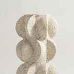 Homez resin vase 15.3*15.3*30.5cm, offwhite image number 1