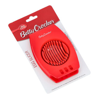 Betty Crocker Plastic Egg Slicer Dia:9.5Cm Red Color
