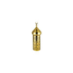 Homez Ceramic Decorative Piece, Gold 12.5*12.5*36Cm image number 1
