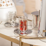Oulfa silver glass 12 pcs Tea set image number 3