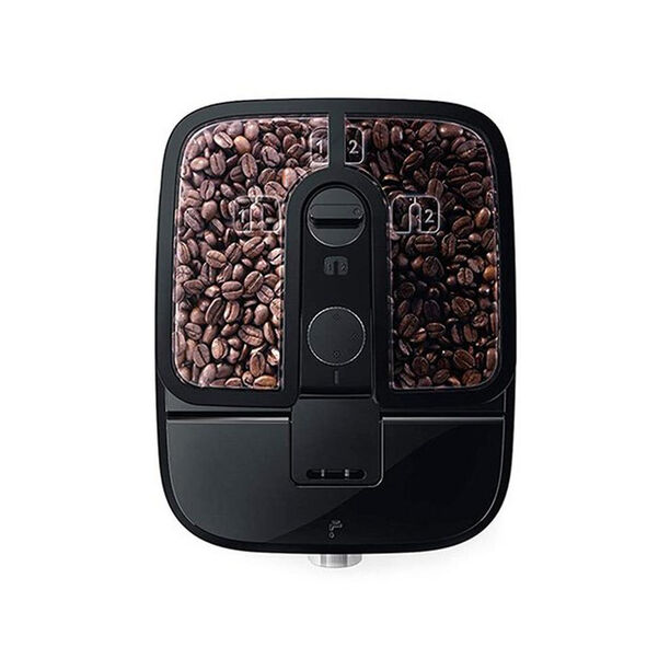 Philips stainless 2 in 1 black/silver coffee maker 1000W image number 2
