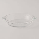 البرتو طبق فطيرة زجاج بروسليكات 0.65لتر image number 1