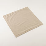 Homez Beige Plain Cushion Cover, 50*50Cm image number 0