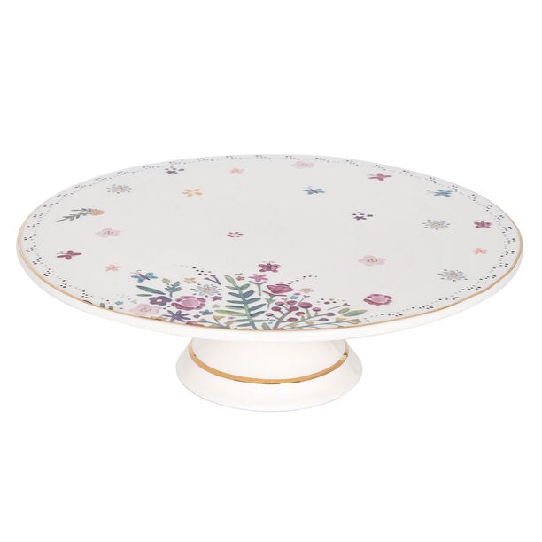 Porcelain Cake Stand Butterfly image number 0