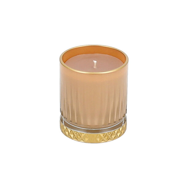 Gloria gold candle 7.5*8.5 Cm Milky Brown image number 2