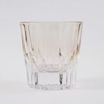 La Mesa 4 Pcs Embossed Tumbler Glass Set, Ombre Light Brown 8.5*8.5*8.7 Cm image number 2