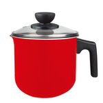 Milk Pot With Glass Lid Red image number 3