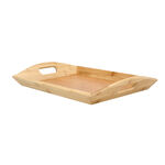 Bamboo Round Serving Tray  image number 1