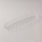 La Mesa medium glass serving platter 50.5*15.7*3.5 cm image number 1