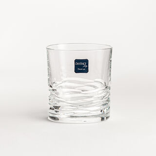 RCR 2 pc crystal tumblers set 290 ml Wave dof collection