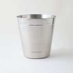  هومز سلة نفايات ستانلس ستيل، فضي 25*25*25 سم image number 0