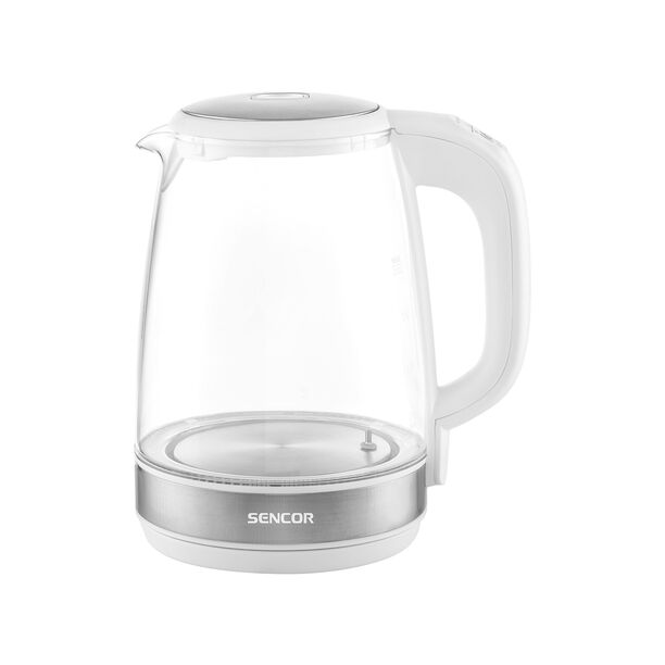 Sencor metal white kettle 2L, 2200W image number 3